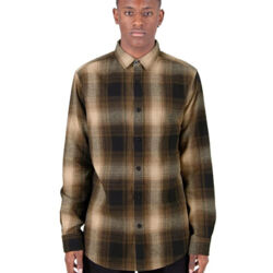 Unisex Plaid Flannel Overshirt Thumbnail