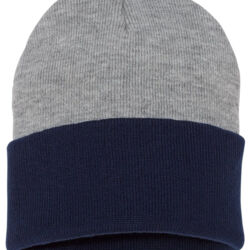 12" Color Blocked Cuffed Beanie Thumbnail