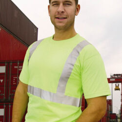 Unisex USA-Made 50/50 High Visibility T-Shirt Thumbnail