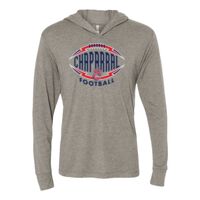Unisex Triblend Hooded Long Sleeve Pullover T-Shirt Thumbnail
