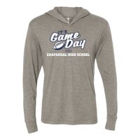 Unisex Triblend Hooded Long Sleeve Pullover T-Shirt Thumbnail