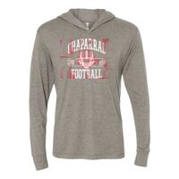 Unisex Triblend Hooded Long Sleeve Pullover T-Shirt Thumbnail